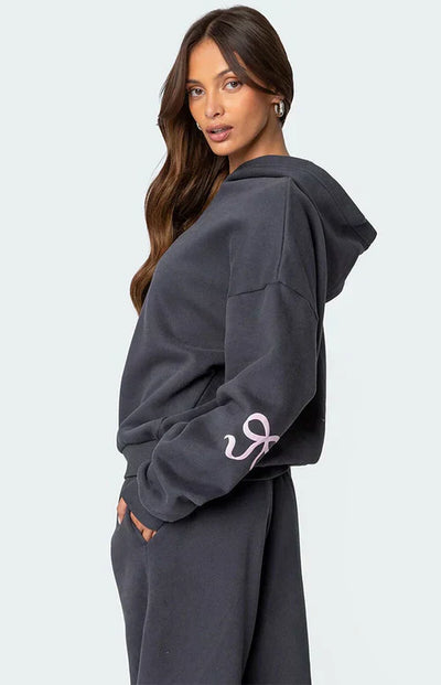 Hannah | Cozy Sweatshirt with Bow