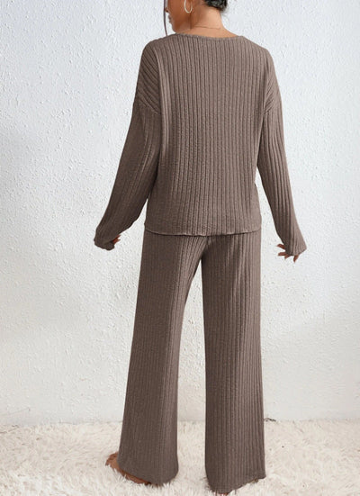 Evelise | Ribbed Two-Piece Set