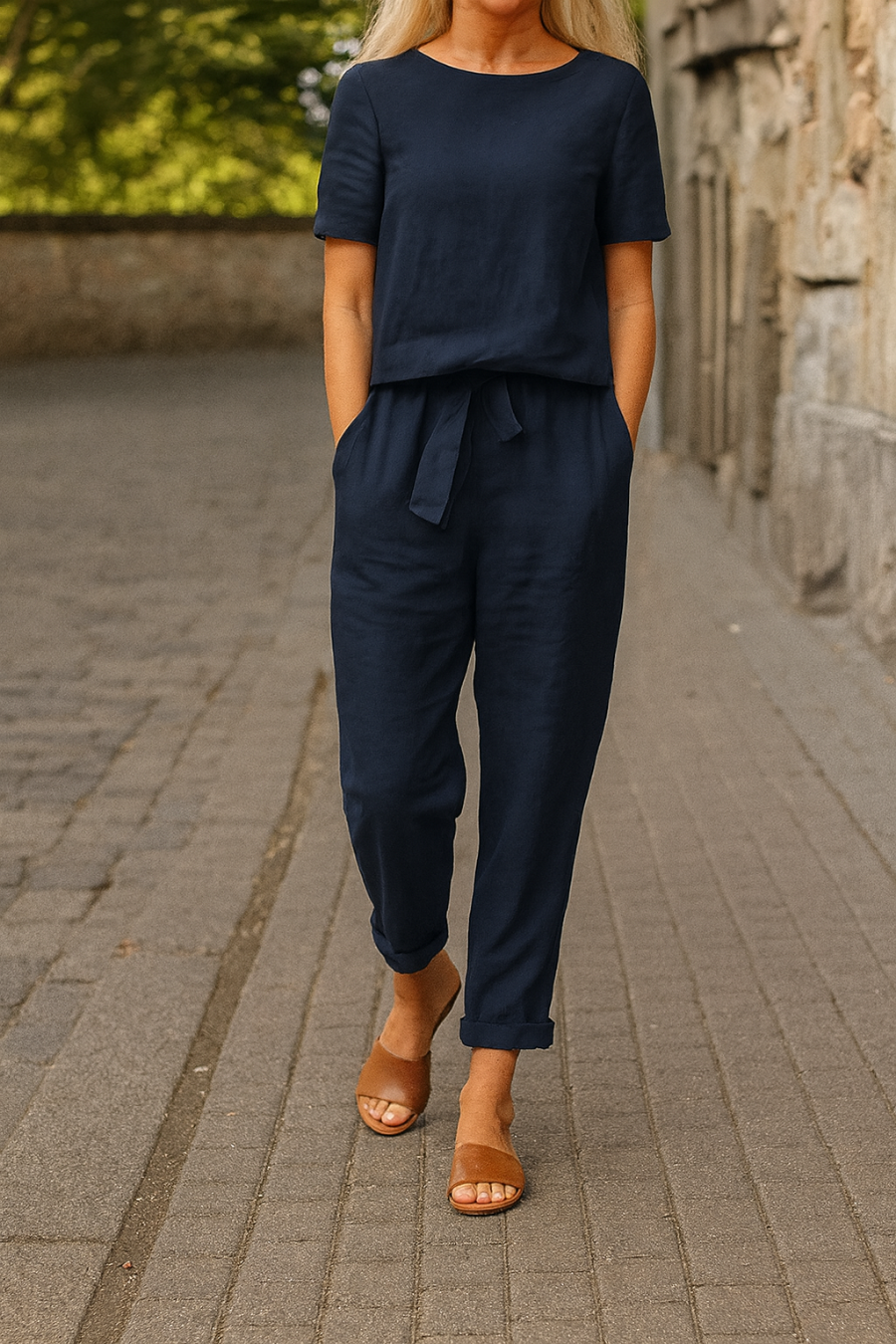 Zoe | Comfortable Linen Jumpsuit