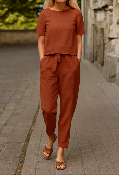 Zoe | Comfortable Linen Jumpsuit