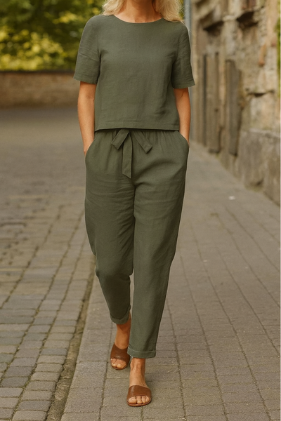 Zoe | Comfortable Linen Jumpsuit