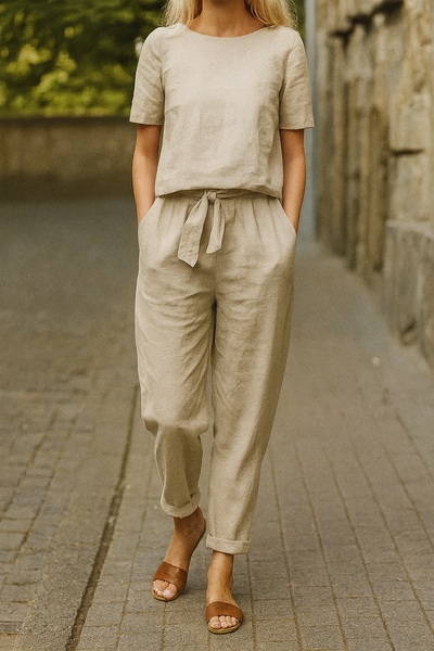 Zoe | Comfortable Linen Jumpsuit