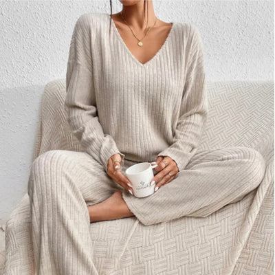 Evelise | Ribbed Two-Piece Set