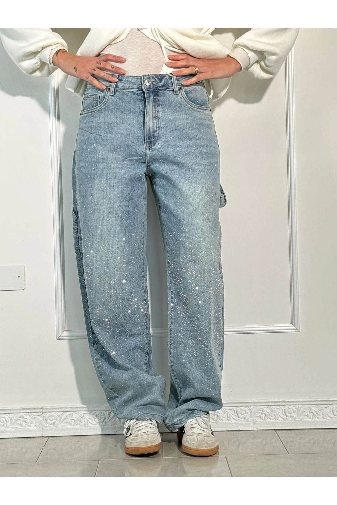 Celeste Rhinestone Jeans