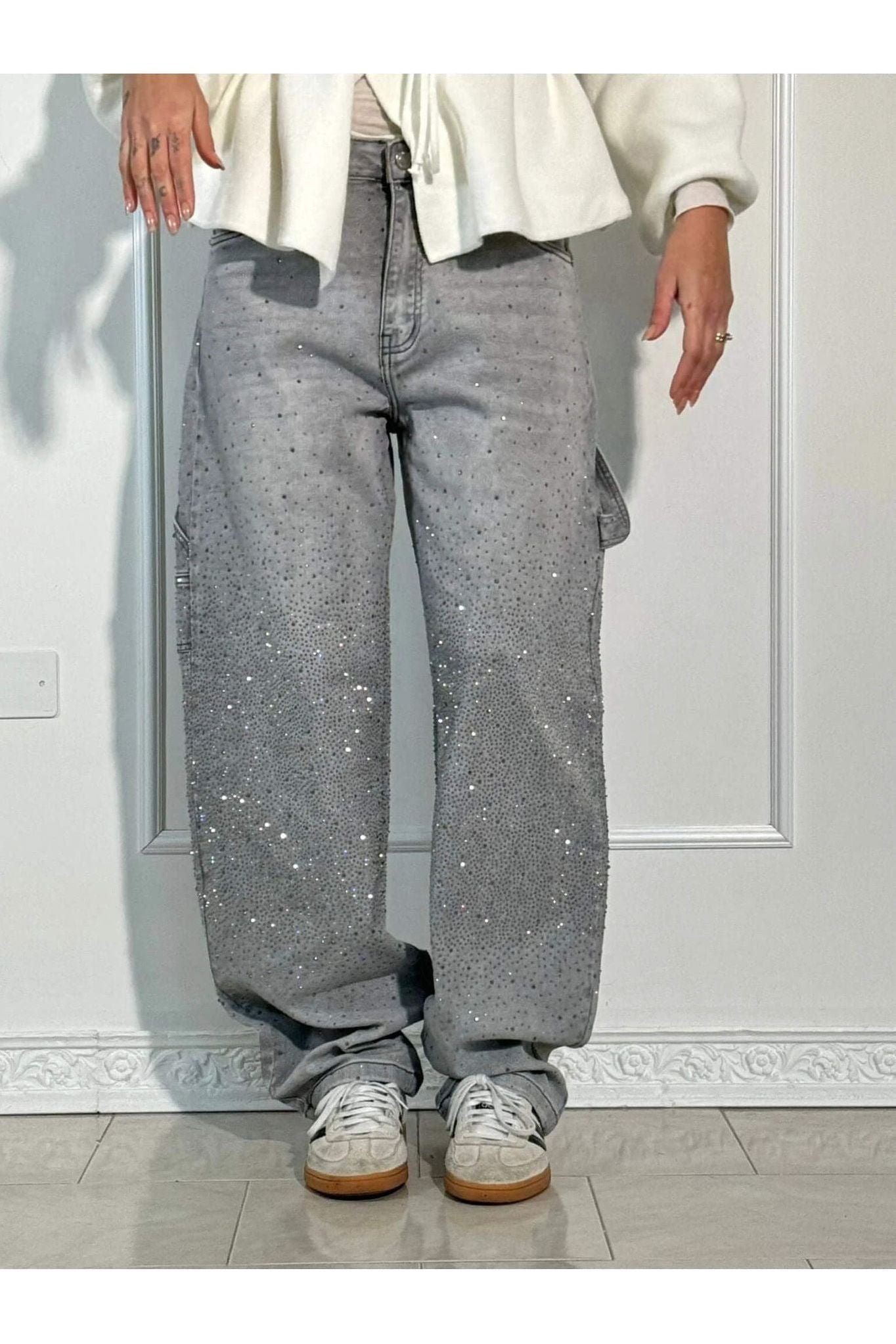 Celeste Rhinestone Jeans