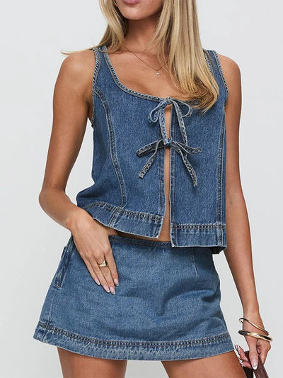 Romy | Iconic Denim Set