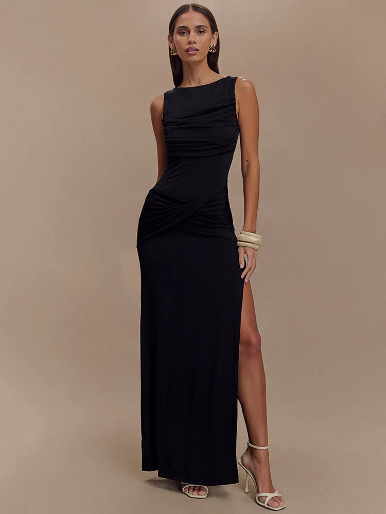 Maeva | Draped Elegance Dress