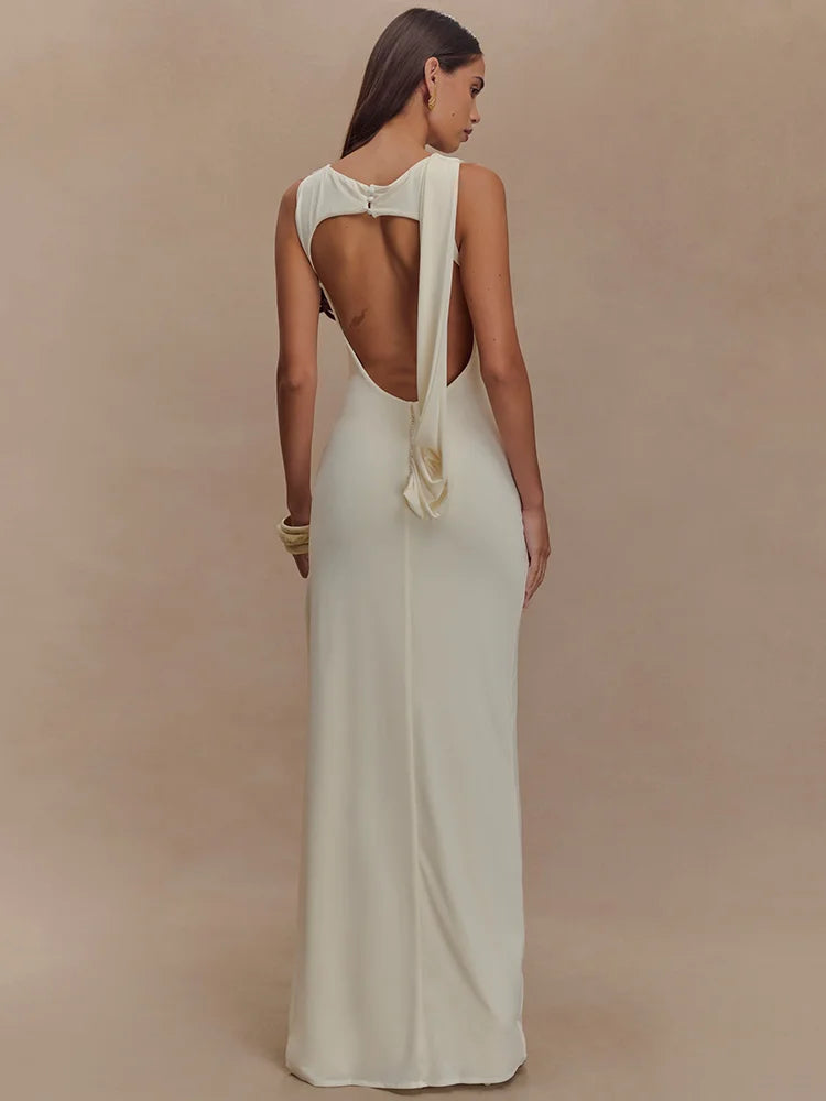 Maeva | Draped Elegance Dress