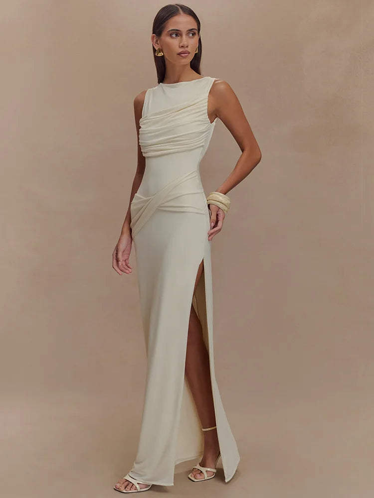 Maeva | Draped Elegance Dress