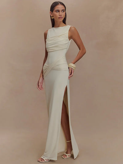 Maeva | Draped Elegance Dress