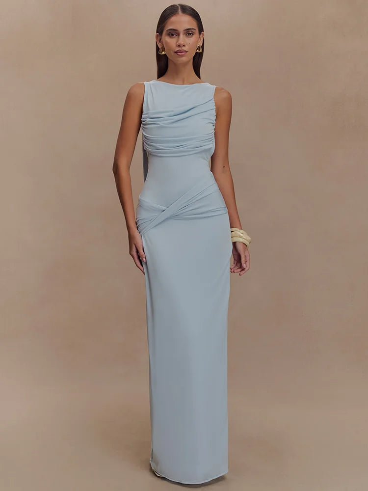 Maeva | Draped Elegance Dress